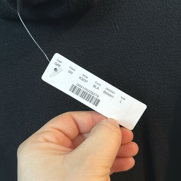 NWT J Crew Black Crepe Drop Sleeve Turtleneck Top - Picture 4 of 8